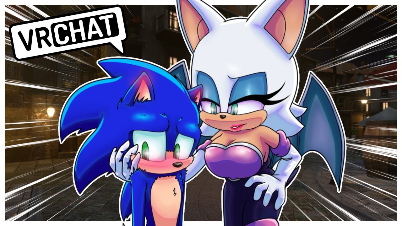 Rouge Flirts With Movie Sonic In VRCHAT?!