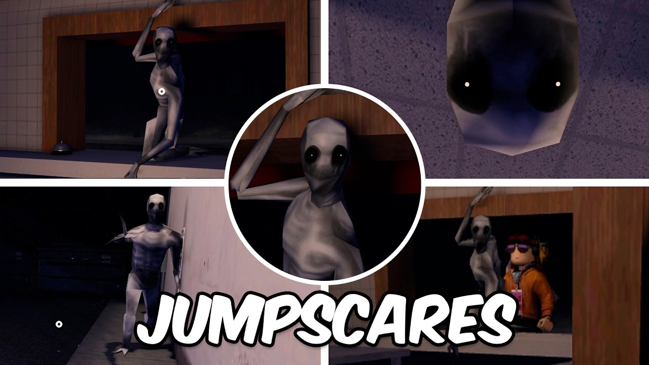 Road-Side Shawarma - All Jumpscares | Roblox Horror Game