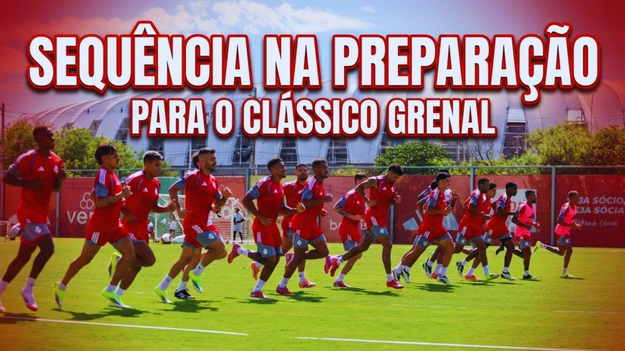 TREINO pesado para o Clássico GRENAL - GAUCHÃO 2026