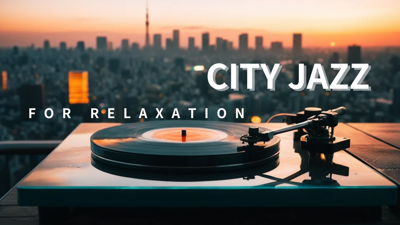 City Jazz 🌃 Deep Lofi Saxophone to Melt Stress Away