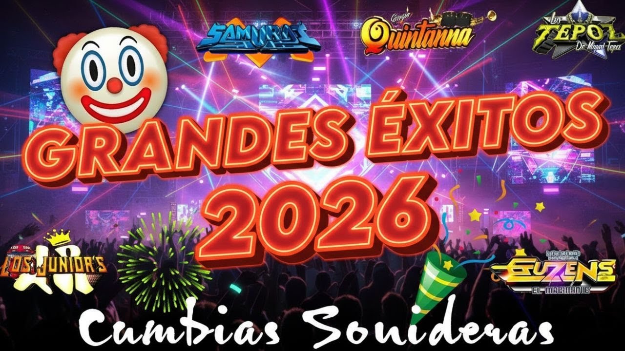 🔥PURAS CUMBIAS PERRONAS 2026🎉MEGA MIX SONIDERO🎶LAS NUEVAS CUMBIAS PARA BAILAR SIN PARAR💃🕺