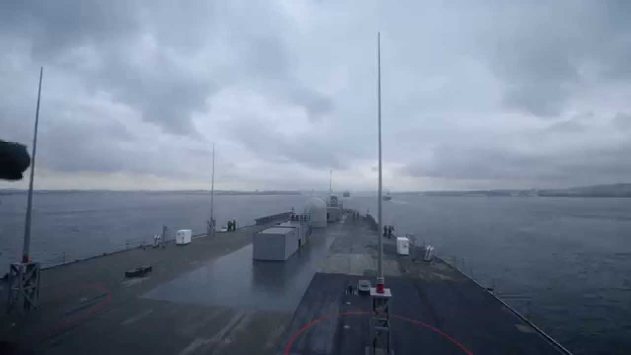 USS Mount Whitney Transits the Bosphorus Strait
