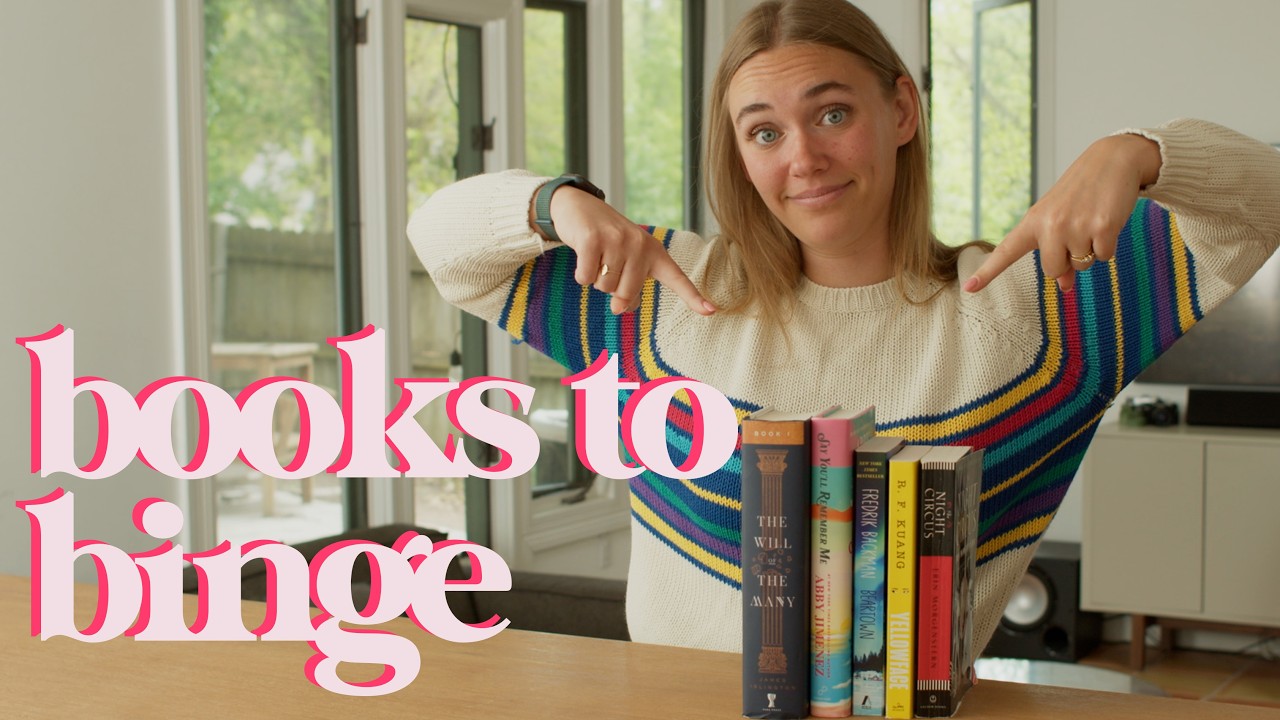the BEST books to binge read (you won't be able to put them down!)