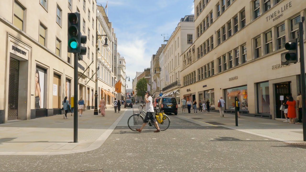 Cycling London: Church Street Market (Lisson Grove) to St James Park [4K]