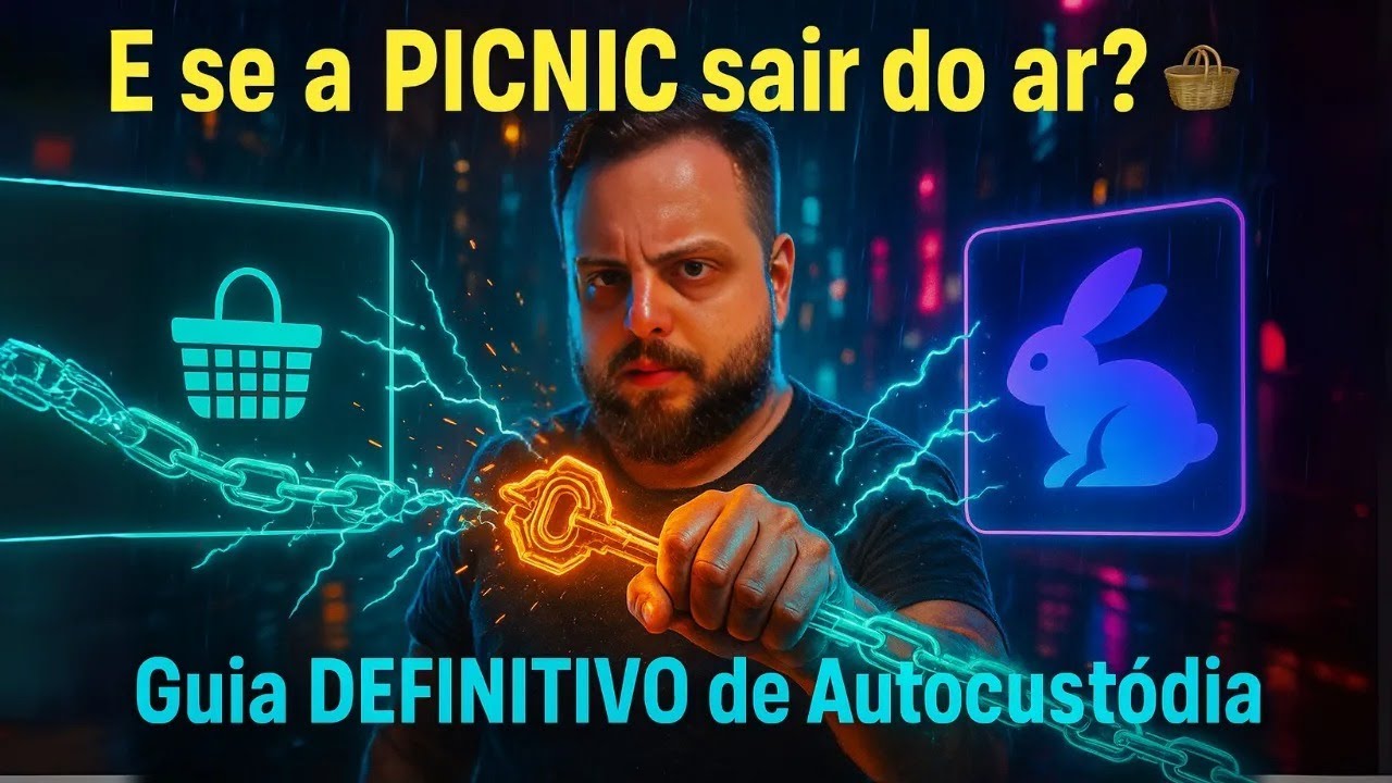 E se a PICNIC sair do ar? 🧺 | O Guia DEFINITIVO de Autocust&oacute;dia (Exportando sua Chave)