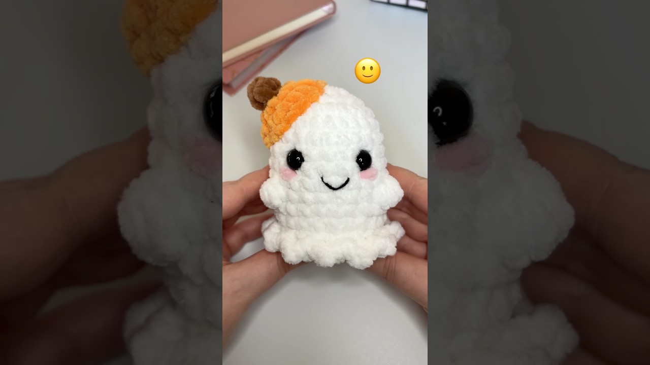 🙂🎃👻✨ #crochet #crochetaddict #crochetlove #crocheting #broderie #peluche #amigurumi #fantome