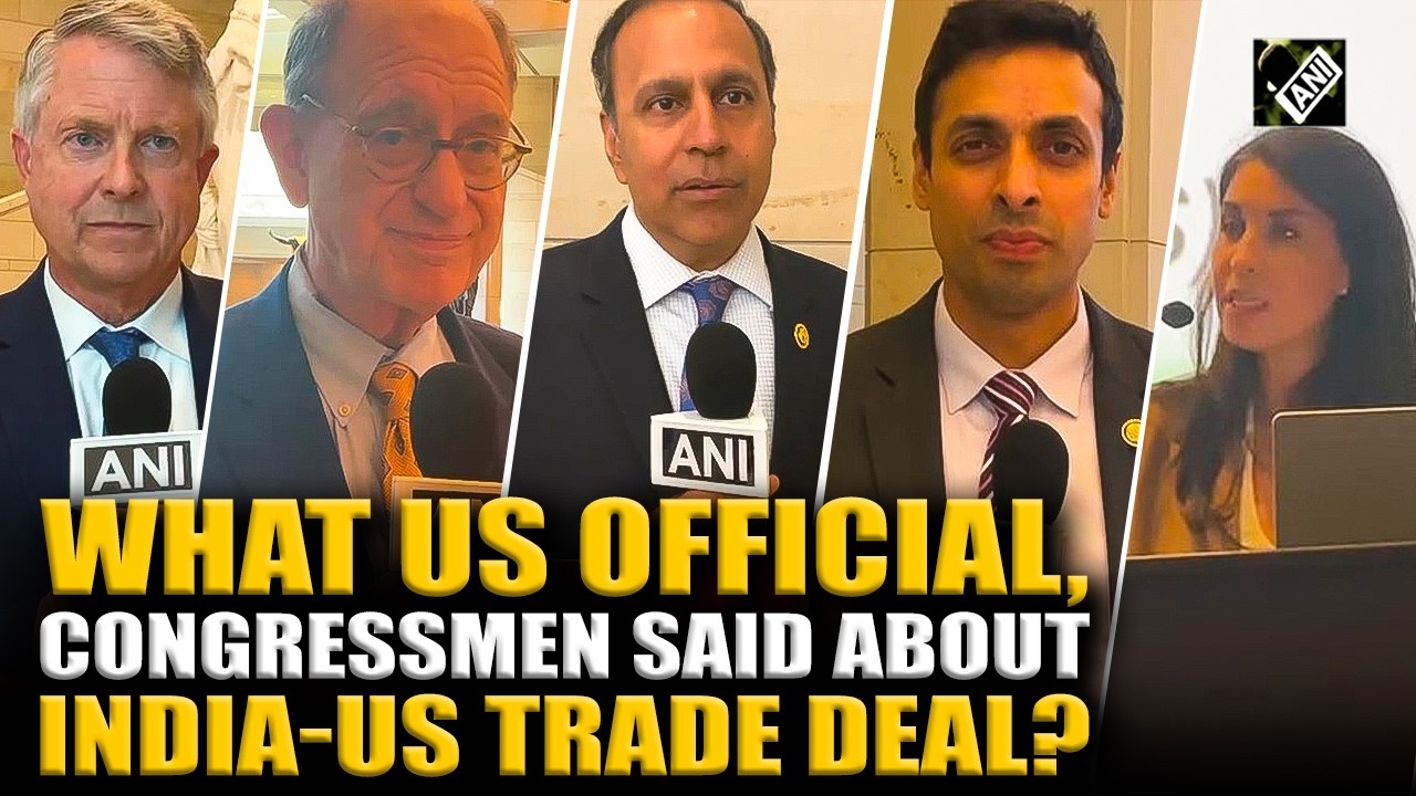 Watch! US official, congressmen speak about much awaited India-US Bilateral trade agreement