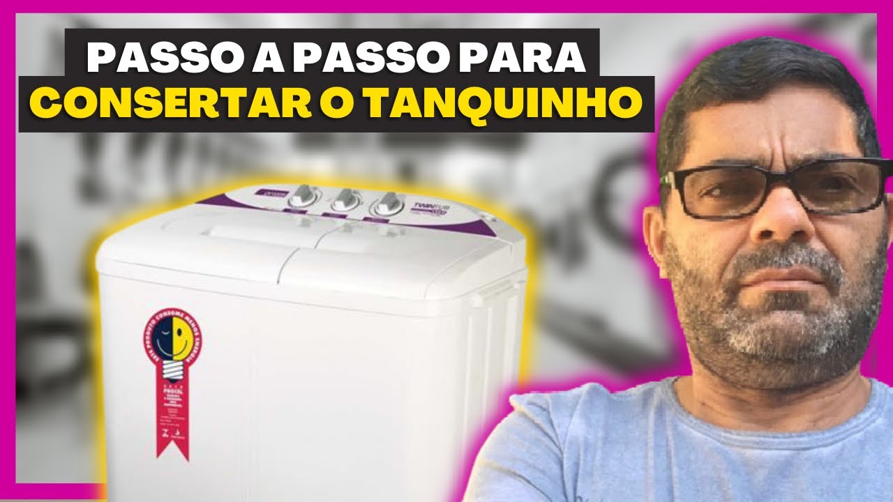 TROCANDO A MANGUEIRA DO TANQUINHO ELÉTRICO