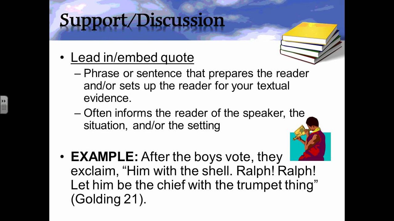 Literary Analysis Lecture