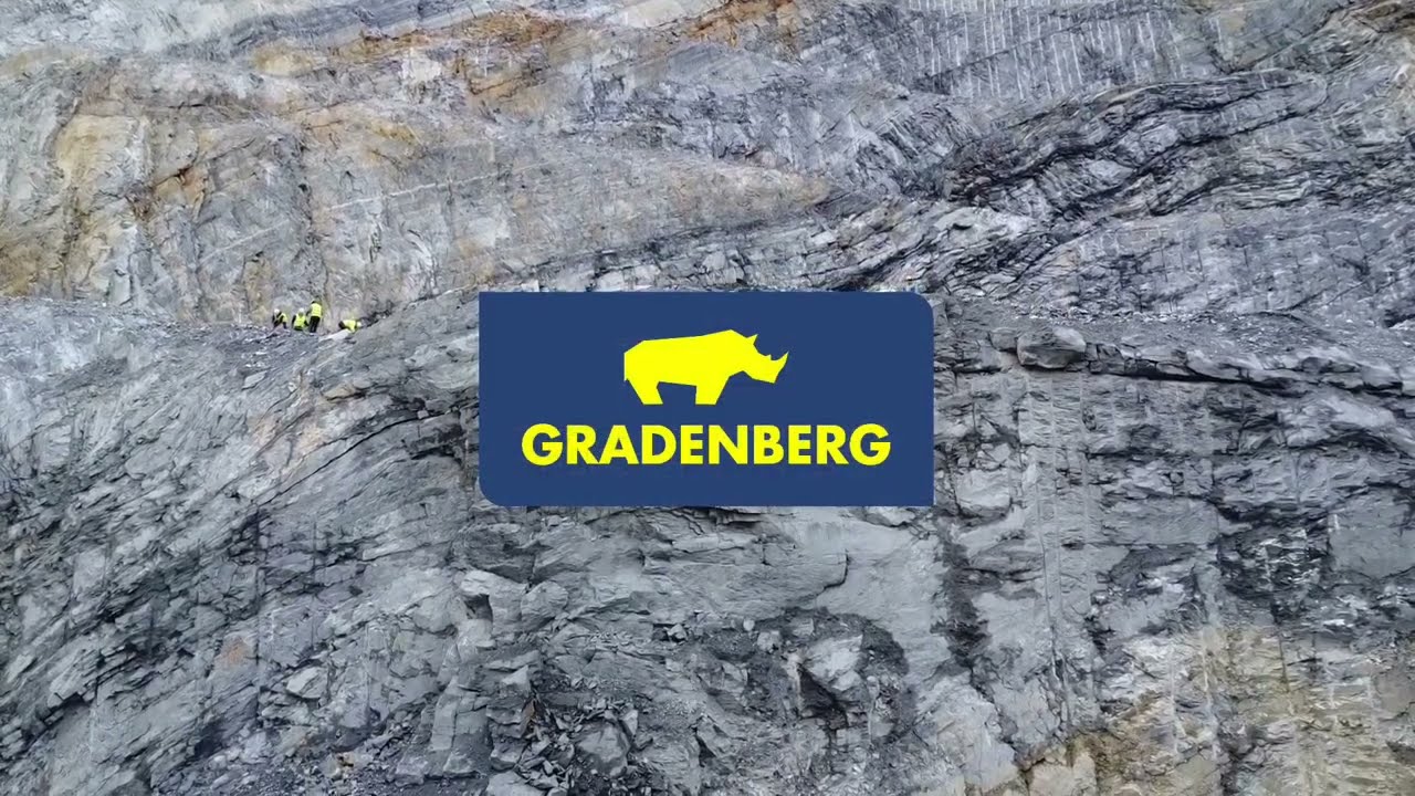 Sprengung im Steinbruch Gradenberg mit 8.000 kg Sprengstoff
