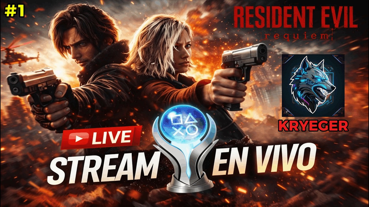 Resident Evil Requiem🧟| Parte 1 | Playstation 5🎮| Platino 161🏆
