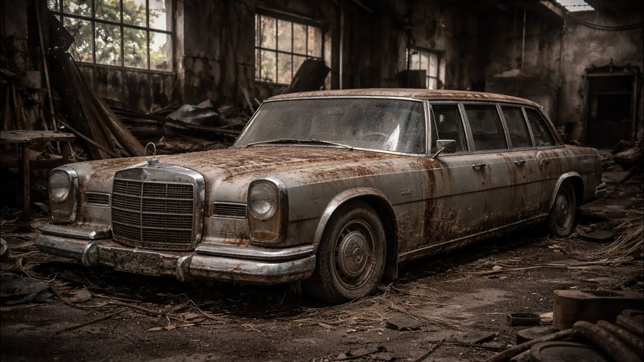 ASMR Car Restoration! Full Restoration Mercedes-Benz 600 Pullman 1969 | Quiet Motors
