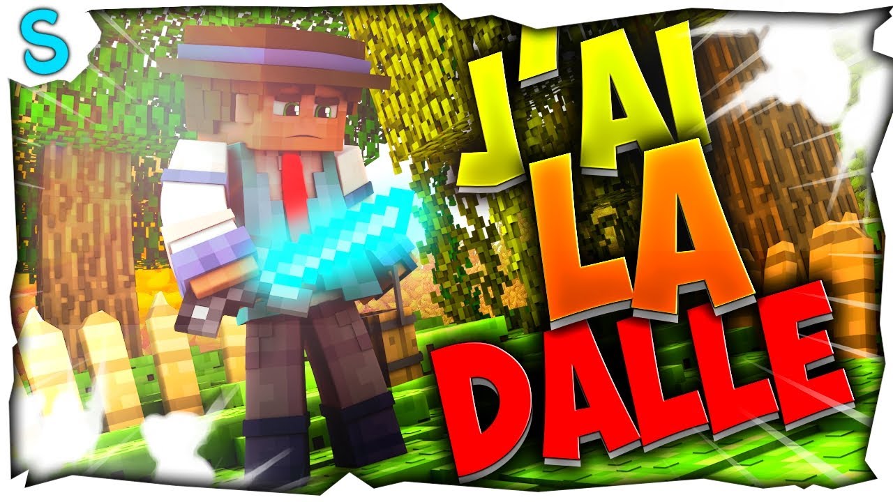 MINECRAFT PARODIE - ♫  J'ai la dalle ♫ (Trois Cafés Gourmands - À nos souvenirs)