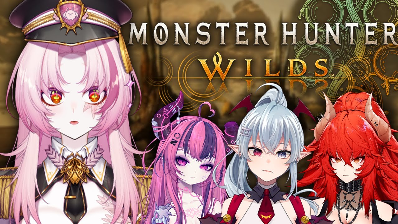 Playing Monster Hunter Wilds with Ironmouse, GEEGA and Zentreya