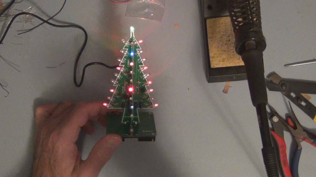 ASMR Building LED Christmas Tree  ASMR