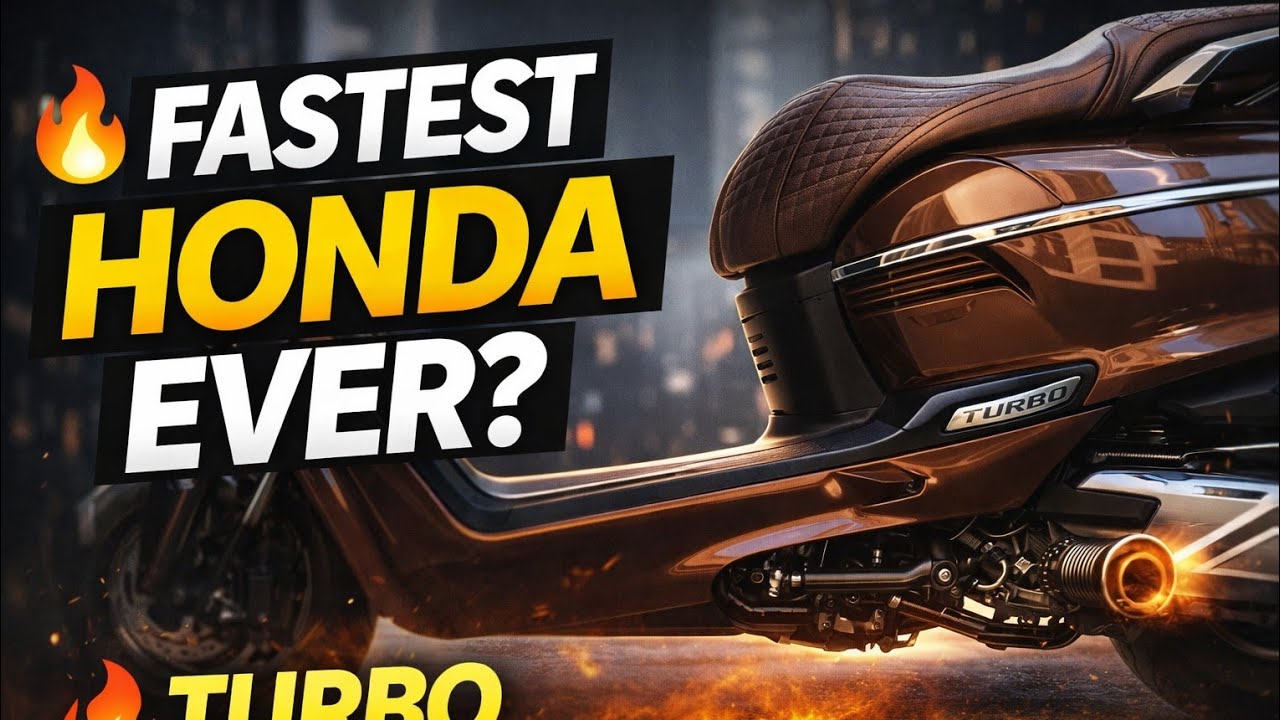 🔥 NEW 2026 Honda SUPER TURBO 🛵 | The FASTEST Scooter Ever Made?! 