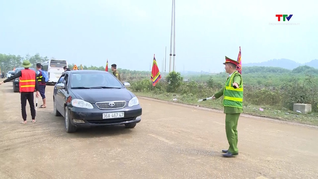Đảm bảo an ninh trật tự, an toàn giao thông tại các khu vực lễ hội| NSTH