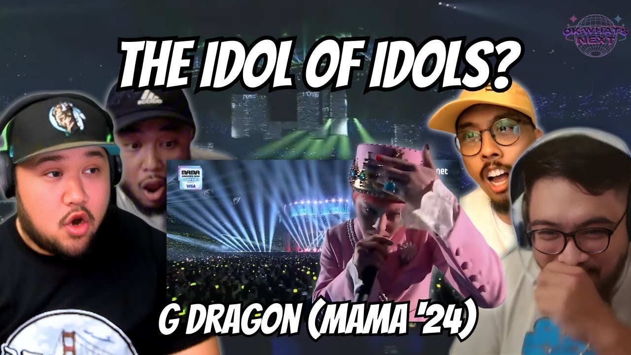 Is G-DRAGON really the IDOL OF IDOLS?? MAMA AWARDS 2024 Reaction
