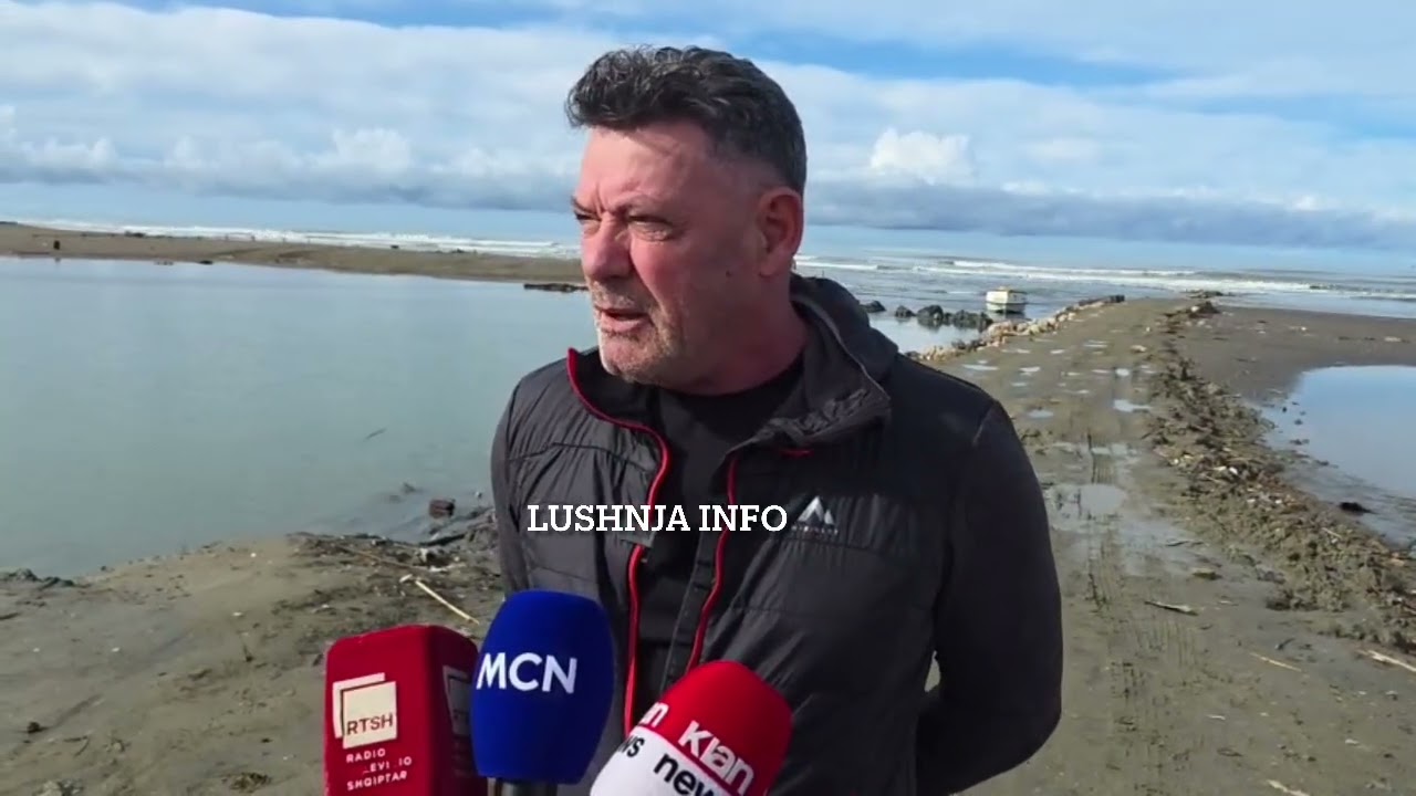 Dallgët tre metër,çahet argjinatura Bedat.Zhduket Laguna Karavastasë dhe plazhi në fshatin Adriatik 