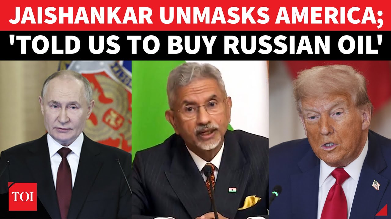 FULL EVENT: 'Listen, Mr. Trump': Jaishankar SHREDS U.S On Russian Oil Hypocrisy; 'First You Said...'