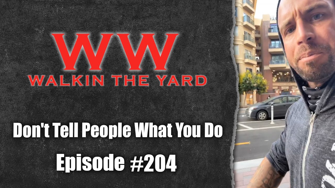 Don't Tell People What You Do | Wes Watson