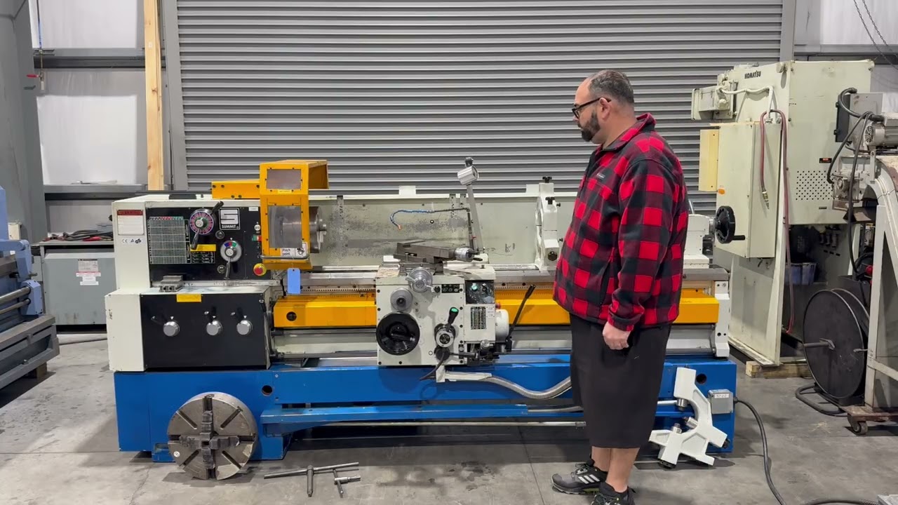SUMMIT 16x60B 18”/25” x 60”cc Engine Lathe 2009’ DRO #8120