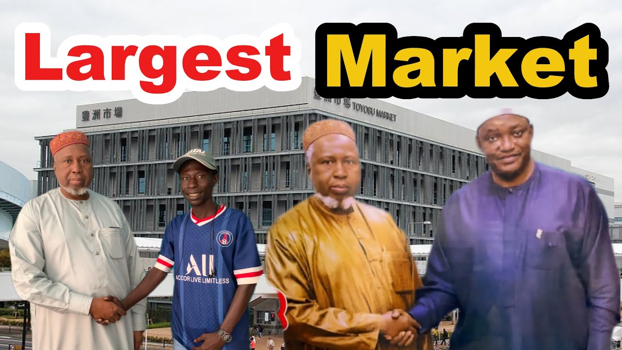 The Largest Market Building in The Gambia West Africa 2025