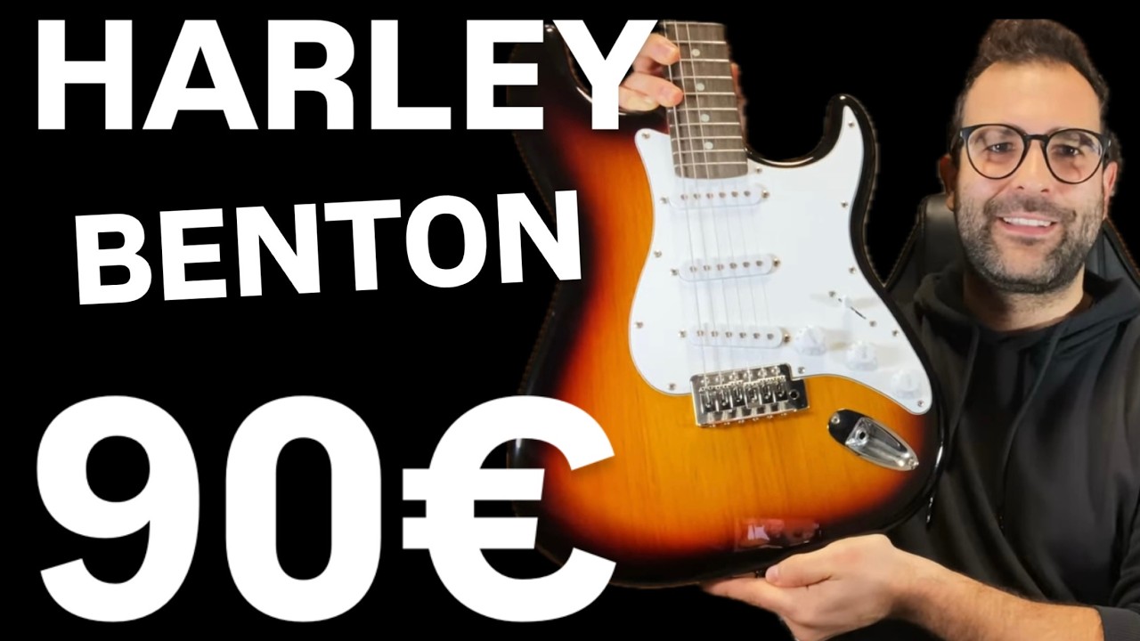 💸 COMPRO una guitarra electrica A MI MADRE ⚠️ Harley Benton ST-20 review español 💸 economica y buena