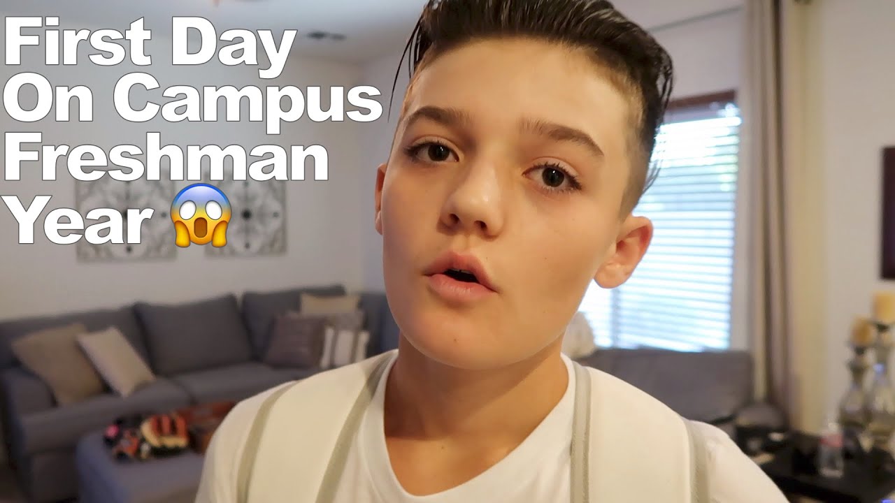 First Day of Freshman Year in Person