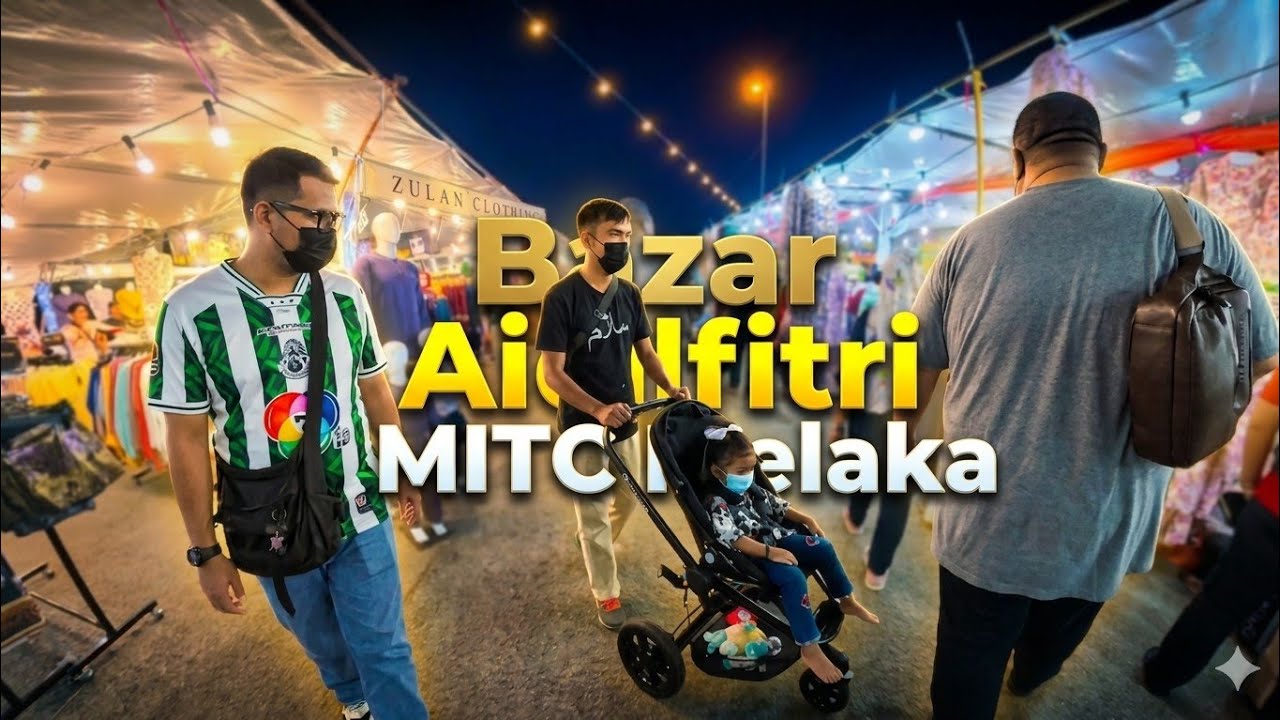 VLOG: Bazar Aidilfitri MITC Melaka