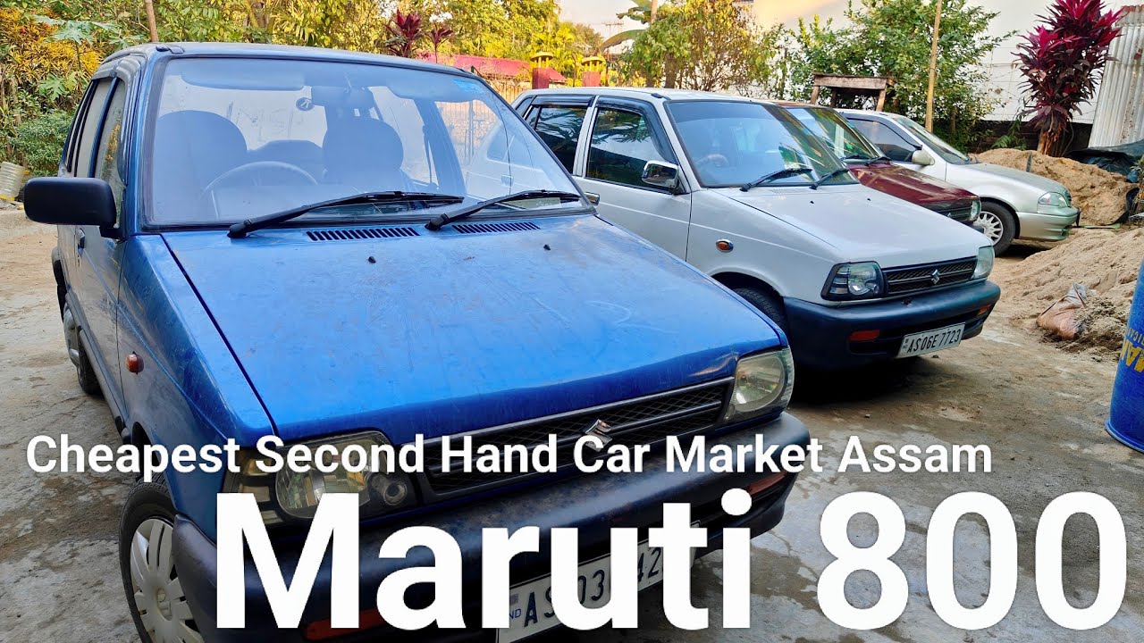 Cheapest Second Hand Car Market Assam // Maruti 800 Car // Low Budget Used Car Market Jorhat 
