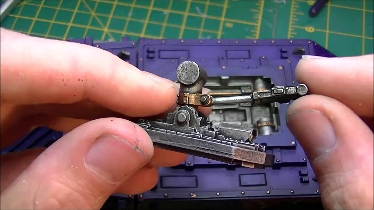 Project: Thunderhawk - front sponsons & finished lower hull