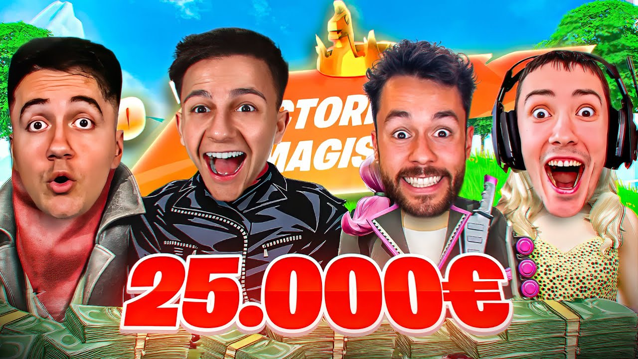 GANAMOS EL TORNEO DE FORTNITE CON GREFG, VICENS Y KERORO!!