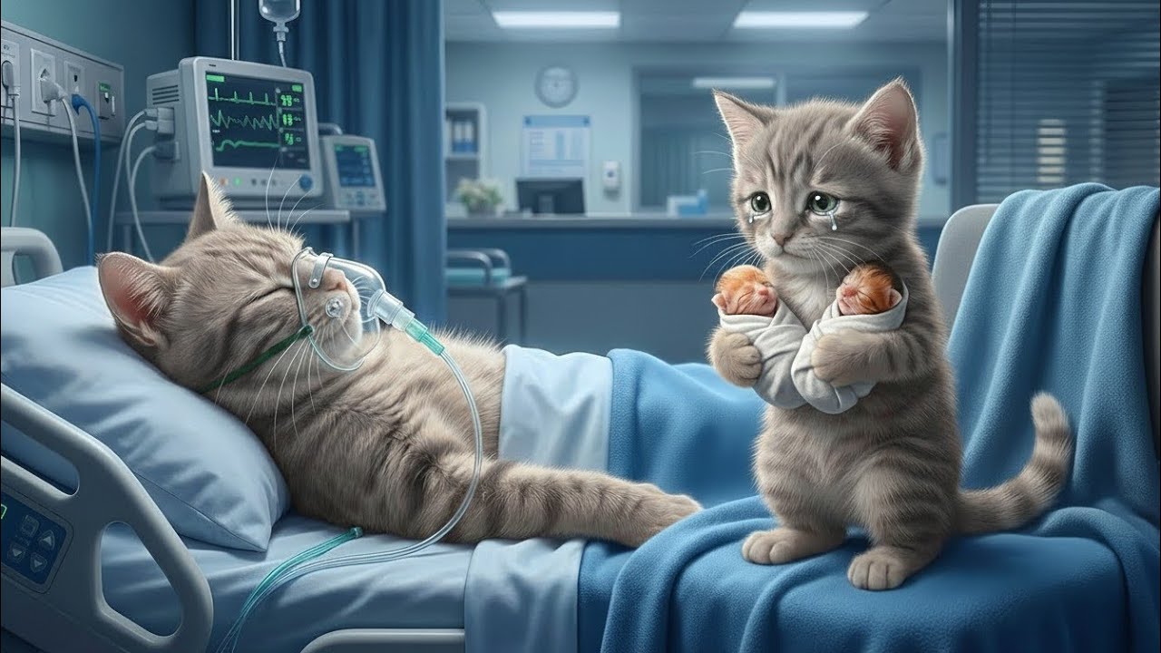 Кошка-мама не сдалась… Пожалуйста, спасите её 💔🐾 | Трогательная история