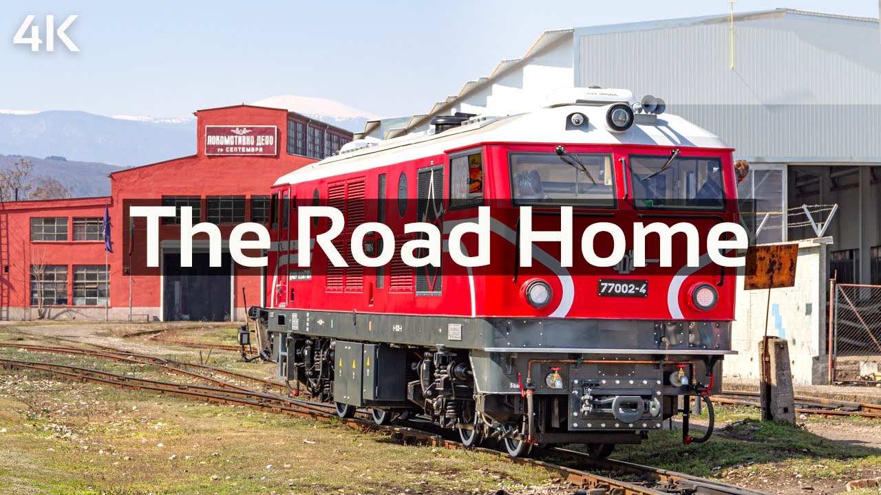 The Road Home: Transportation and unloading a narrow gauge locomotive | Пътят към дома