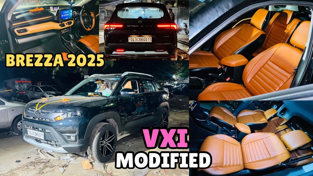 Maruti Brezza Vxi Modification with Price 😍Brezza Modified ✅Brezza Lxi Modified ✅Brezza Vxi Modified