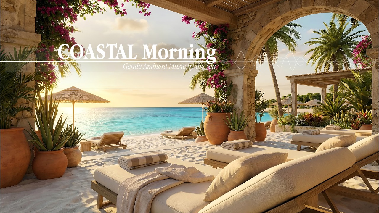 Chill Beach Ambience | Morning Music to Ease Into Your Day
