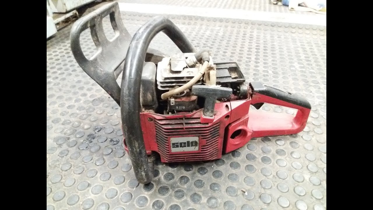 Disassembly of Solo 639 chainsaw for spare parts Бензопила Соло 639 на запчасти