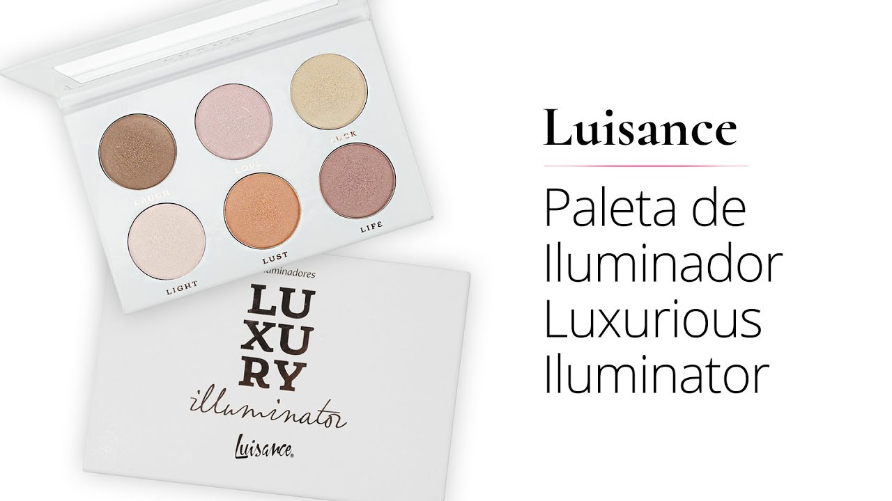 #MinutoMaquiADORO Paleta de Iluminador Luxurious Iluminator - Luisance by Luiza Rossi
