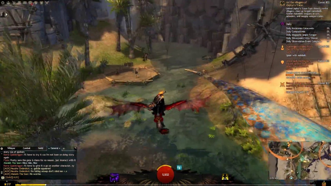 Guild Wars 2: Crystal Oasis - Glint's Legacy Mastery Point (Path of Fire)