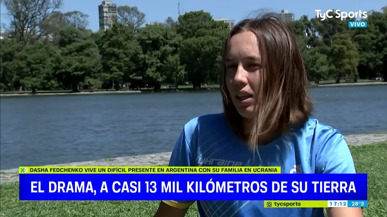 EL DRAMA DE DASHA FEDCHENKO, LA TRIATLETA UCRANIANA QUE RESIDE EN ARGENTINA