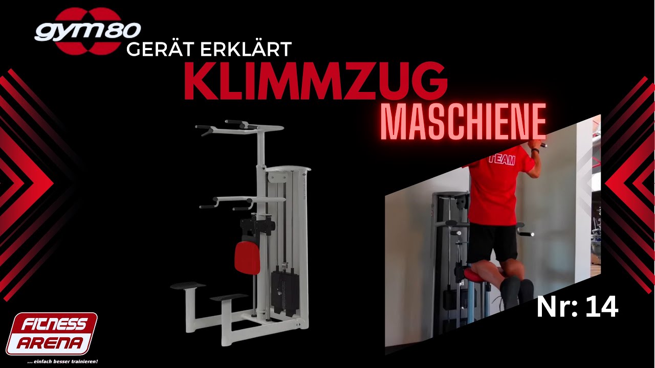Gym 80 Klimmzug/Dip Gerät