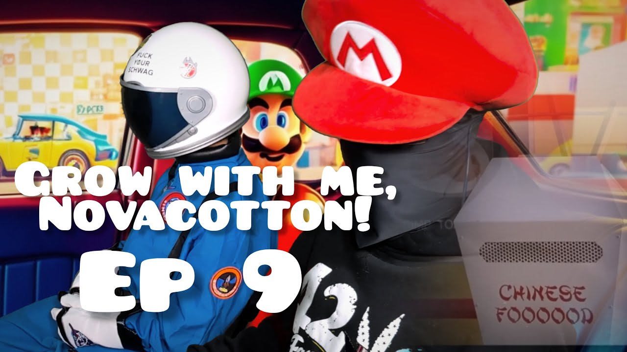 Расти со мной, Новакоттон! EP 9 (7-я неделя) с участием FastBuds Mario