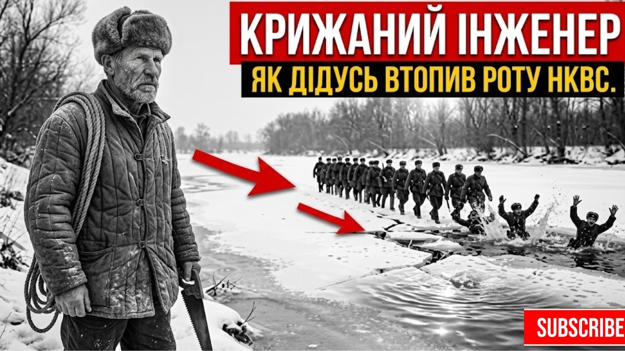 8K4K❄️ КРИЖАНИЙ ІНЖЕНЕР: Як дідусь Данило втопив роту НКВС без єдиного пострілу ❄️