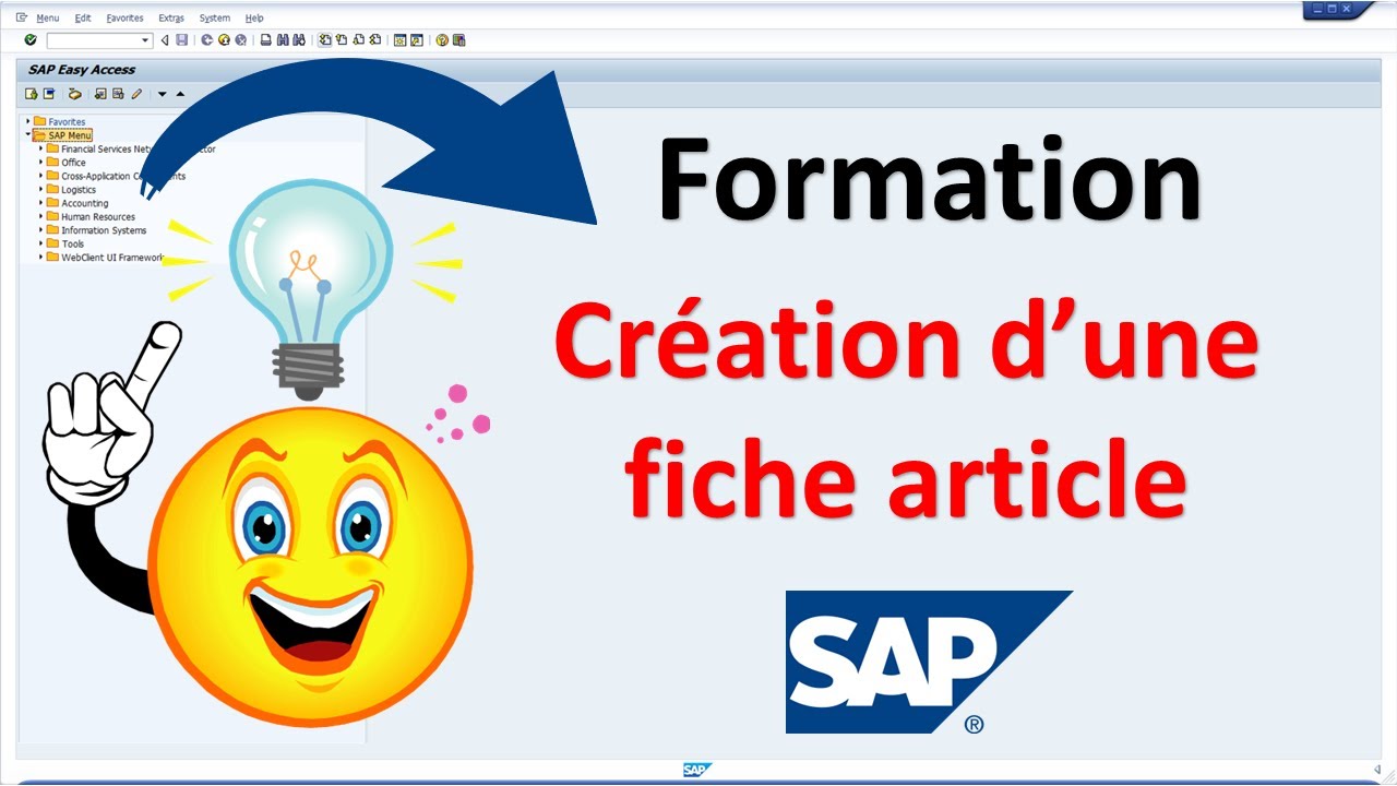 Création d'une fiche article