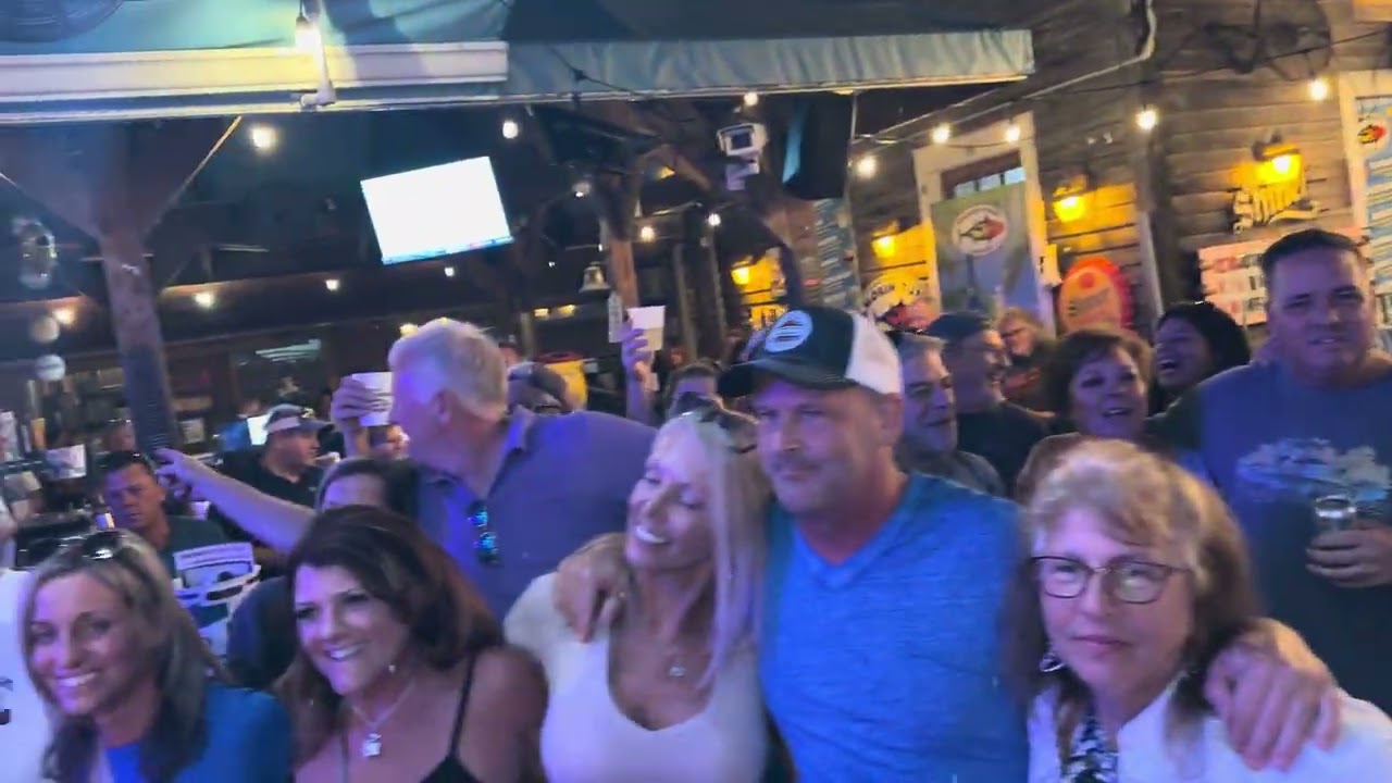 Bob Gatewood singing his song, “Friends of the Bay”, 2/15/2024, at Smokin’ Tuna in Key West, Florida