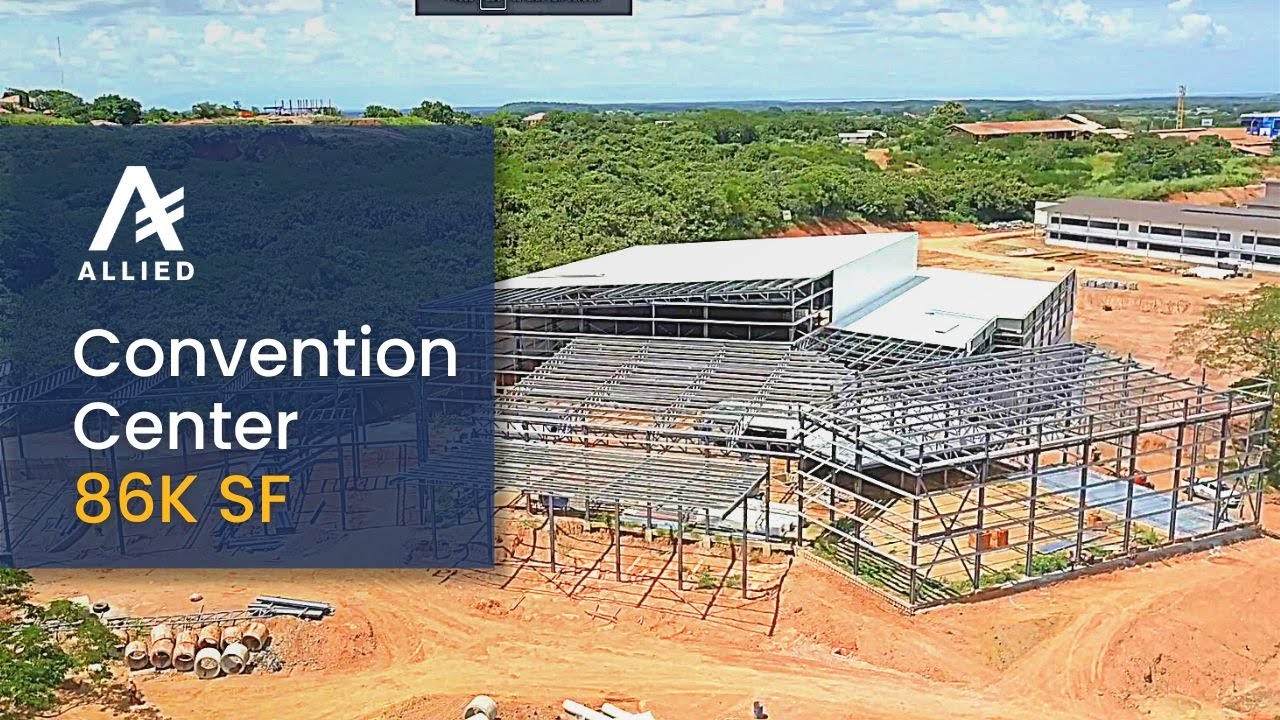 Pre-engineered steel convention center & gym | Industrial Warehouse Construction | Convention Center