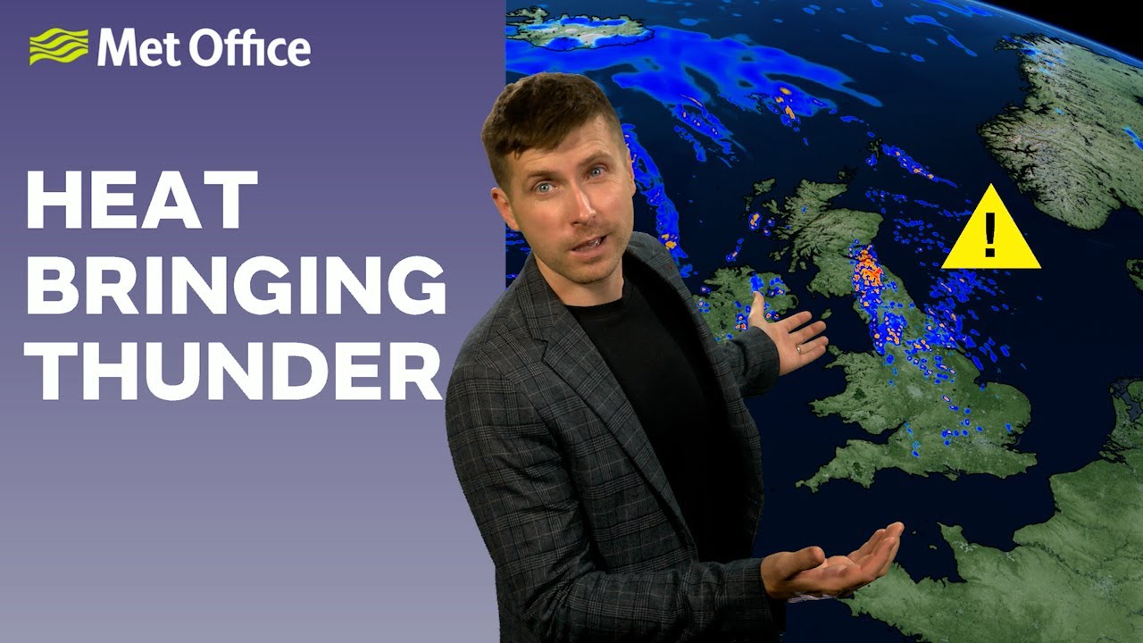 Where's the thunder risk this weekend? - 20/06/25 - Weather Forecast UK &ndash; Met Office Weather