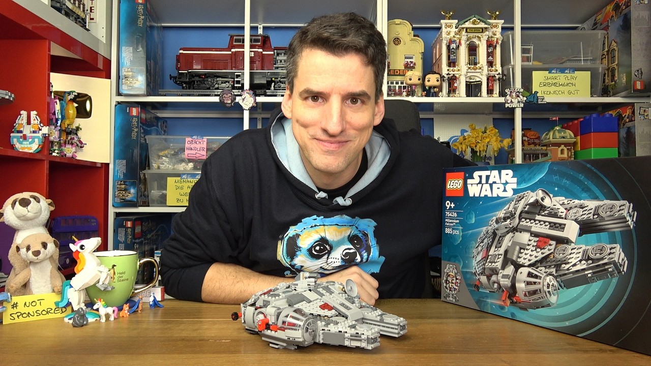 Hässlicher 4+ Falken Dank Smart Brick - der nicht dabei ist... LEGO® Smart Play Star Wars 75426