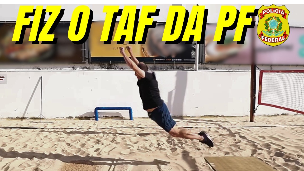Simulei o TAF da PF. Será que passei?